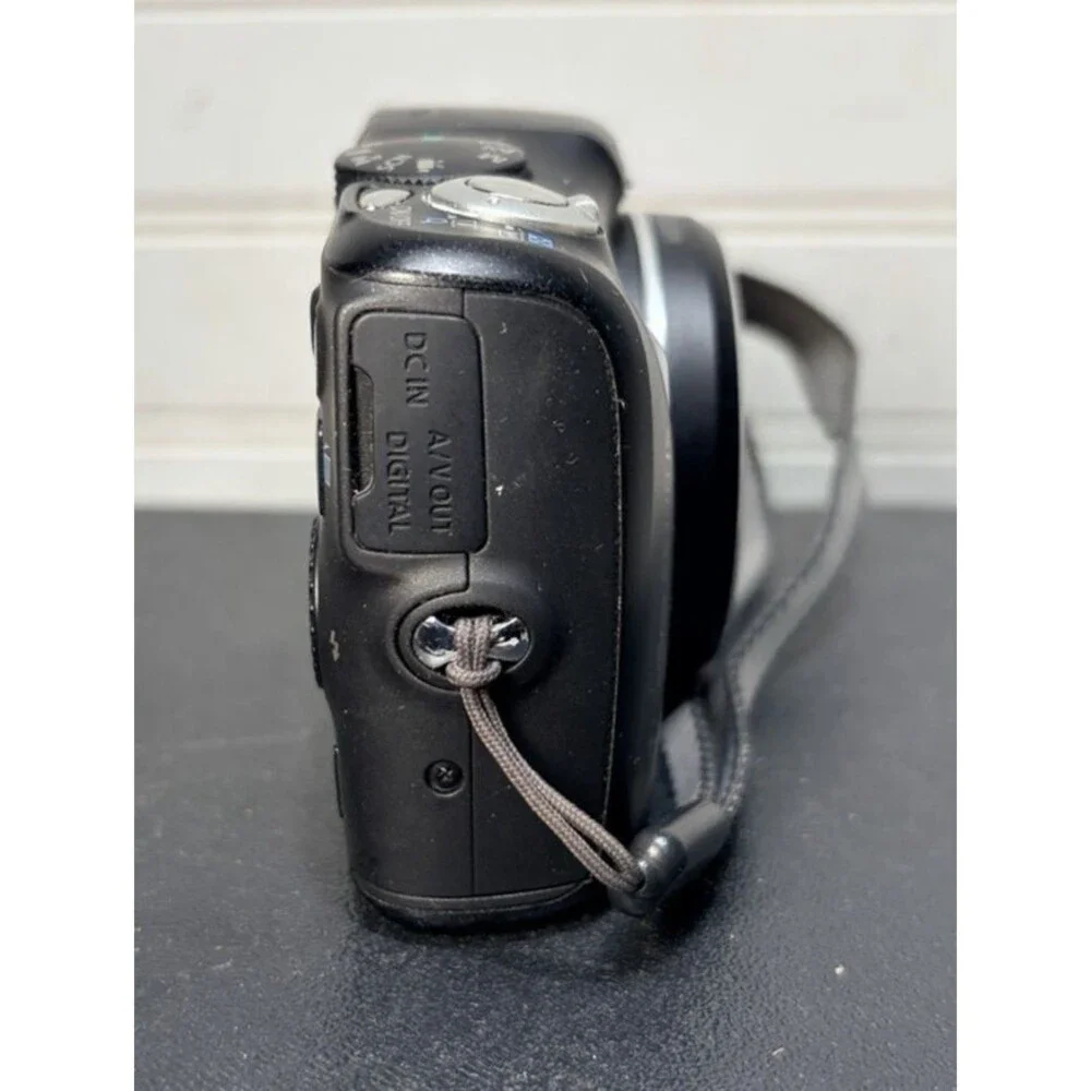 Canon PowerShot SX130 IS 12.1MP Digital Camera in Box SD Card **tested**